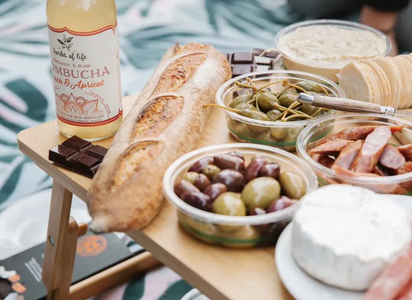 Delicious foods on a Mystery Picnic